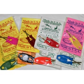 The Original Block Knife Sharpener Genuine Block Knife Sharpener Sharpen Any Blade Made in USA Assorted Colors NEW