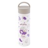 Peanuts Direct Stainless Steel Bottle SBR 400BH Purple