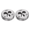 sourcing map 2pcs Round Threading Dies, Metric M3 x 0.5