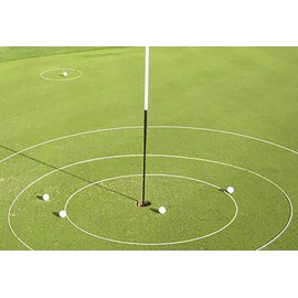 GolfTrainingAids eGOLFRING - Individual Yellow Golf Targets - Short Game Improvement - Chipping Trainer, Putting Trainer
