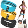 Fabric Resistance Bands Set for Women & Men – Non-Slip
