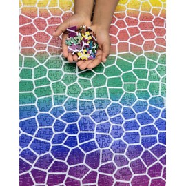 Jigsaw Puzzle for Adults 1000 Piece Puzzle, Beautiful Colorful Gradient Jigsaw Puzzles 1000 Pieces for Adults Family Friends Youth