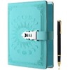 ZXHQ Diary with Lock for Women Girls, Colorful Lock Journal,