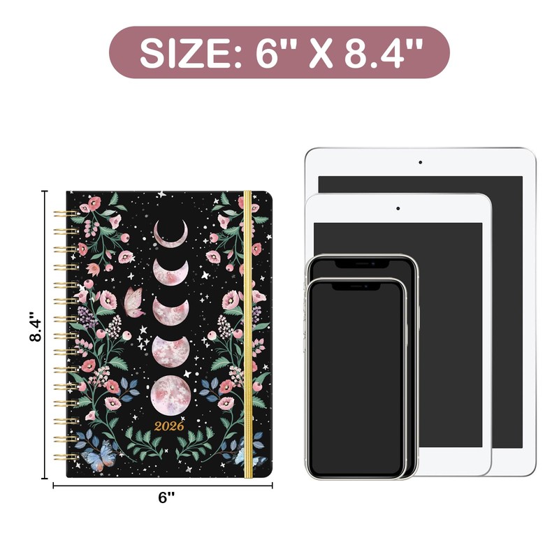 2026 Planner - 2026 Planner Weekly and Monthly with Tabs,