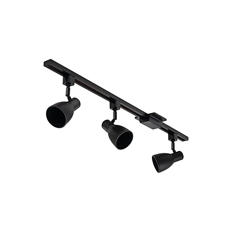 BR20 Step Baffle Track Kit, Black, Master Pack of 2
