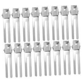 OHPHCALL 80pcs Stainless Steel Hair Clips Duck Shape Alligator Clips Versatile for Curly Hair Volume