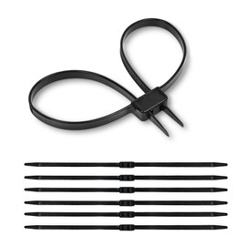 Heavy Duty Zip Tie -6pcs black