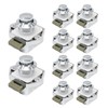 Hoypeyfiy 10pcs Push Button Drawer Door Latch Catch Cupboard Door