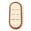 Woodten Small Jewelry Rings Display Tray Solid Wood Jewelry Display