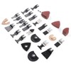 100pcs Universal Oscillating Saw Blades High Carbon Steel Cutting Tool