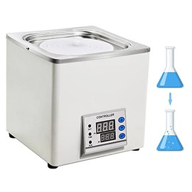 Upgraded Digital Water Bath Lab Thermostatic Water Bath Heater 2.5L with Selectable Openings Without Flask by YUCHENGTECH (110V)