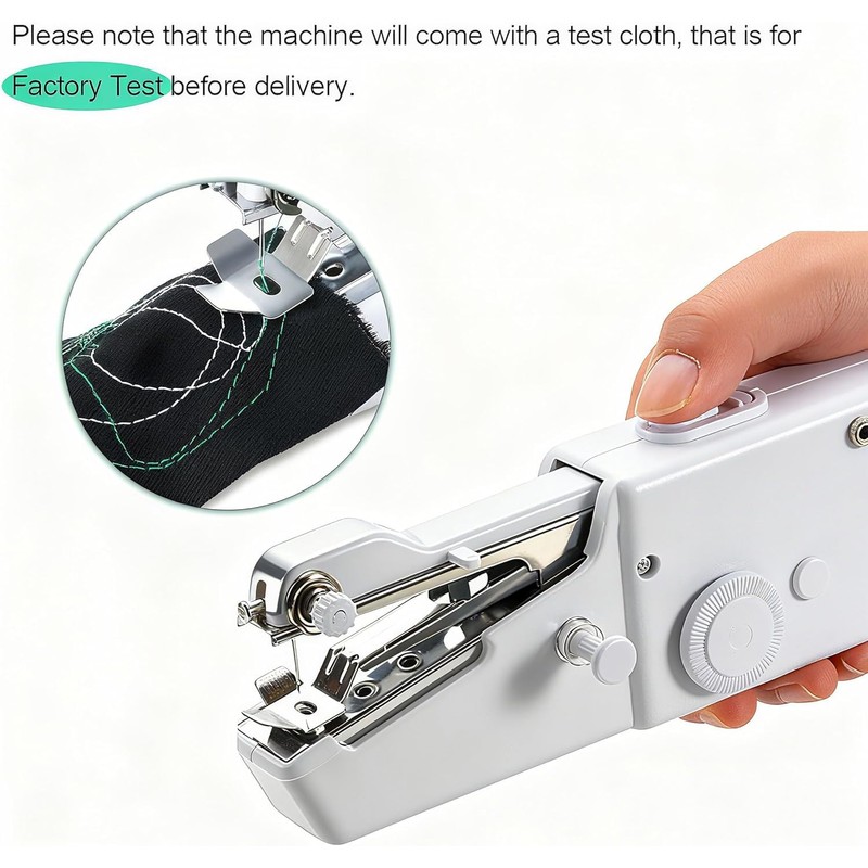 Handheld Sewing Machine, Mini Sewing Machine with Sewing Accessories, Electric