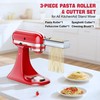 Pasta Maker Attachment for all KitchenAid Stand Mixer, including Spaghetti