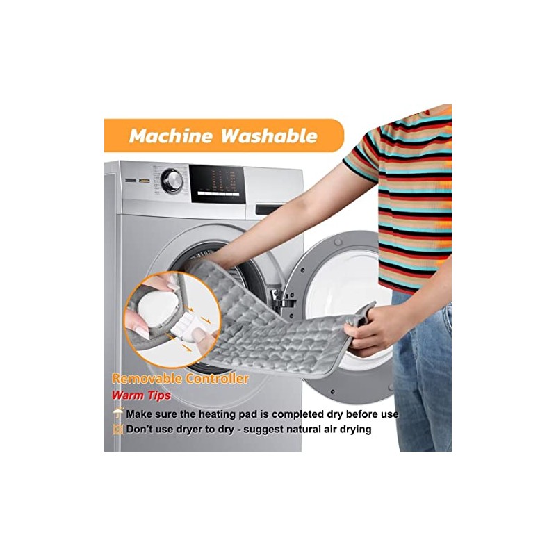 VIBOOS Heating pad, Electric Heat Pad with Automatic Switch-Off and
