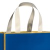 Papyrus 13" Large Gift Bag (Blue and Gold) for Hanukkah,