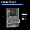10 Pack 4 X 6 Inch Acrylic Brochure Holder Wall