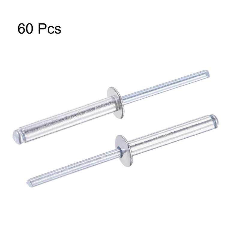 sourcing map Blind Rivets Aluminium Pull Rivets Core Decoration Rivets