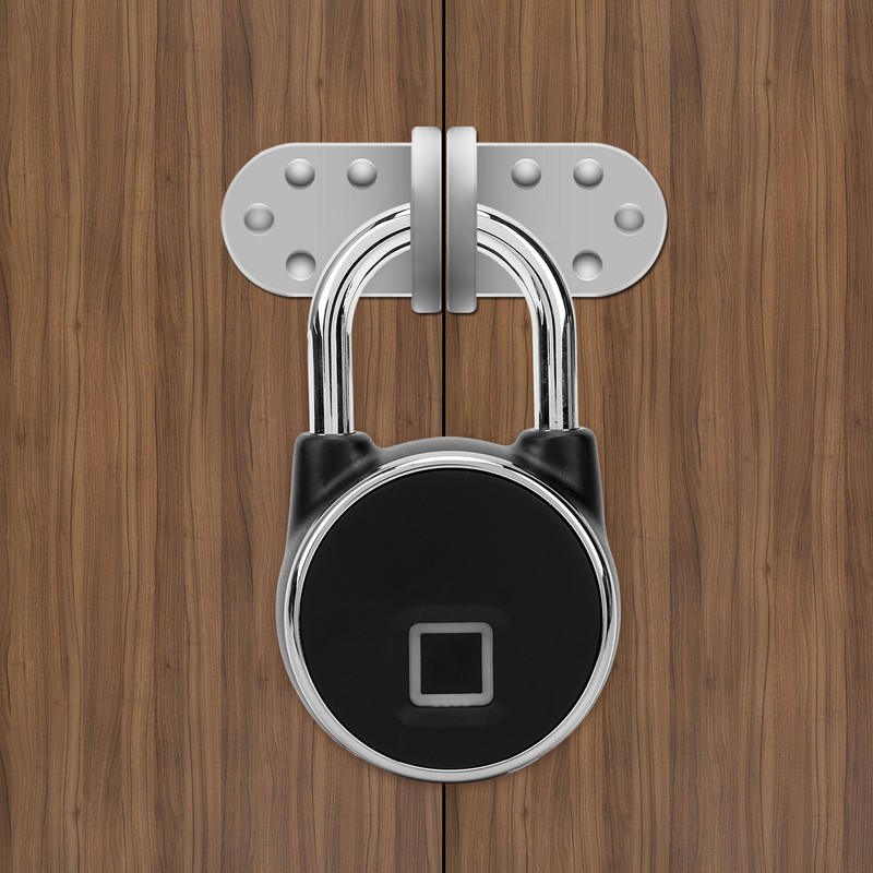 Intelligent Fingerprint Lock Bluetooth APP IP65 Waterproof Long Standby Time