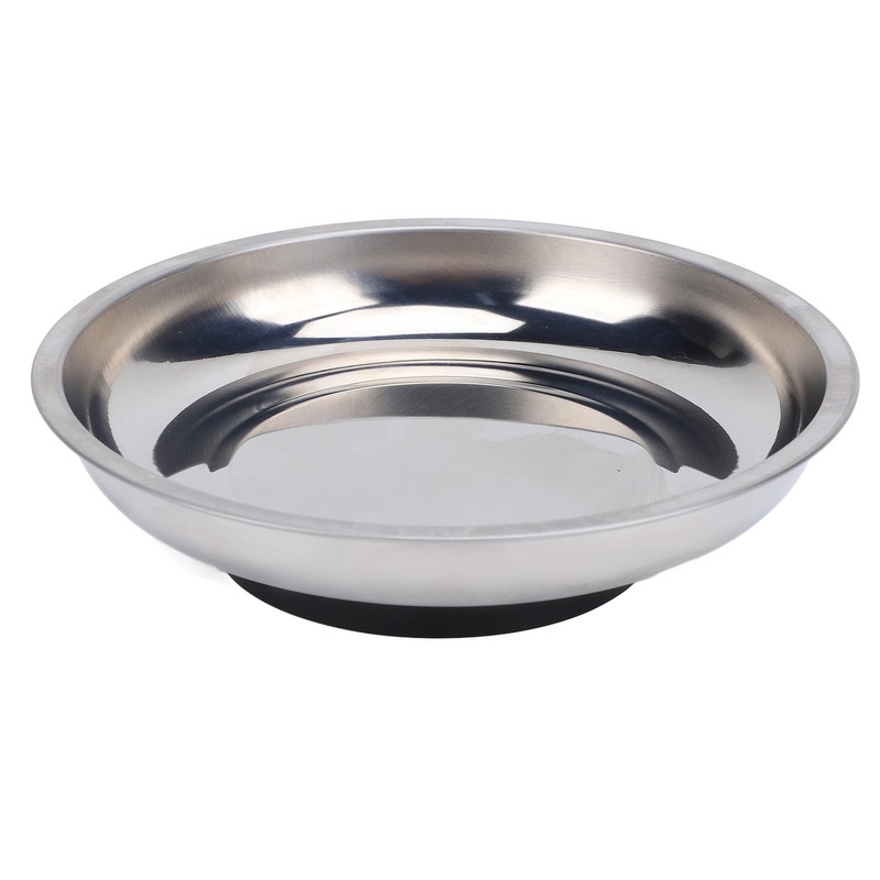 150mm Round Magnetic Parts Tray Stainless Steel 1000 to 1200