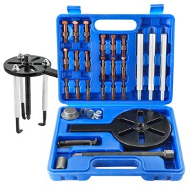 NYXOVA 21 in1 Bearing Puller Kit, 3 Jaw Bearing Separator Set, Bearing Removal Tool, Bearing Disassembly Gear Puller with 3-jaw Hooks and 6 Sizes Inner Hole Extractor
