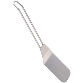 KOGU Outdoor Turner 【Made in Japan】Dishwasher Safe, Slim, Suitable for Small Frying Pans, Easy Flip Angle, Flipper for Hamburgers, Gyoza, Barbecue, Outdoor, Camping, Stainless Steel, Tsubamesanjo