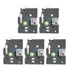 5 Pcs Label Maker Tape Black On White 12mm Width