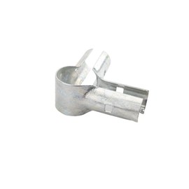 Chain Link 2" (1 7/8" OD) Post x 1 3/8" Rail Steel Corner Line Clamp (Pack of 4)