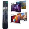 Replaced RMF-TX520U MG3-TX520U Voice Remote Fit for All Sony TV