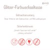 Zaubertasse Herzensmensch - Farbwechseltasse mit Glitzerpartikeln - perfektes Geschenk