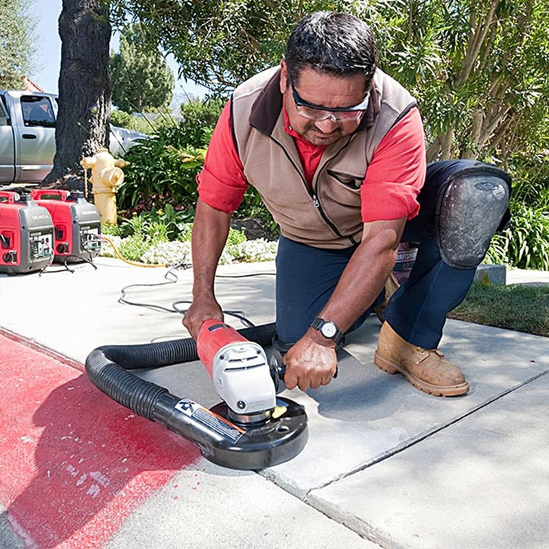 SDRTOP Dust Shroud Angle Grinder 7 Inch Dustless Vacuum Universal