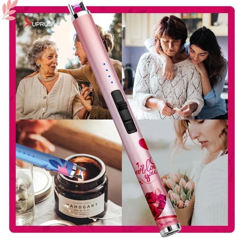 SUPRUS Candle Arc USB Type C Lighter Electric Lighter with