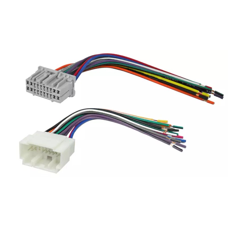 225 DOUBLE DIN Car Radio Stereo Dash Kit Harness Combo