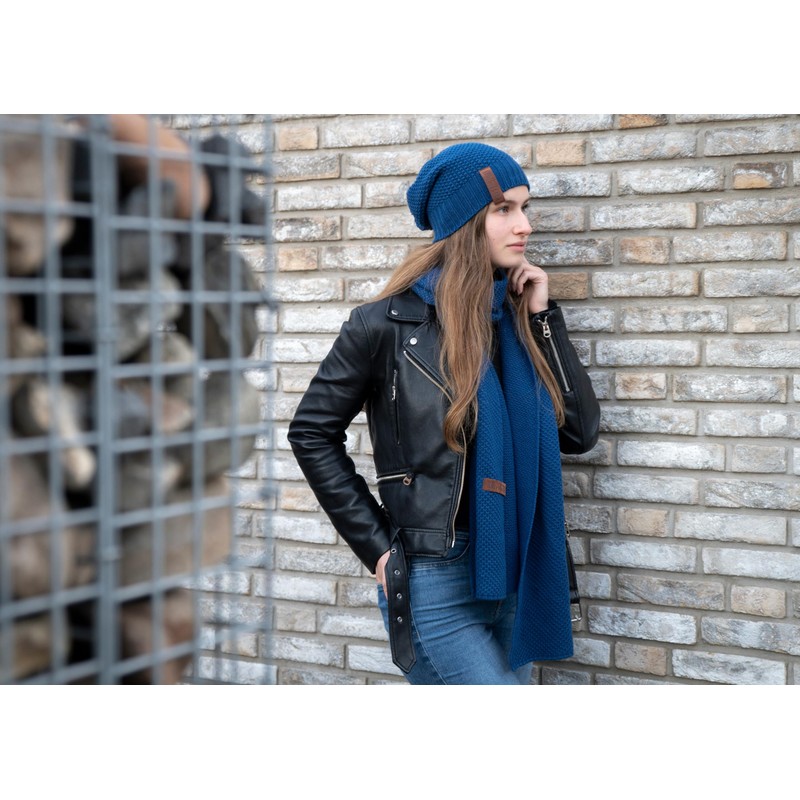 KNIT FACTORY - Jazz Scarf - Knitted Scarf for Men