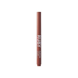Ruby Kisses Plumping Effect Lip Liner, Semi Matte, Smudge Proof, High Pigment, Medium to Full Coverage Makeup, Precise Tip, Bold Color Lip Plumper
