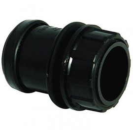 FloPlast Push-Fit Waste Tank Connector 40mm Black | Home Standard