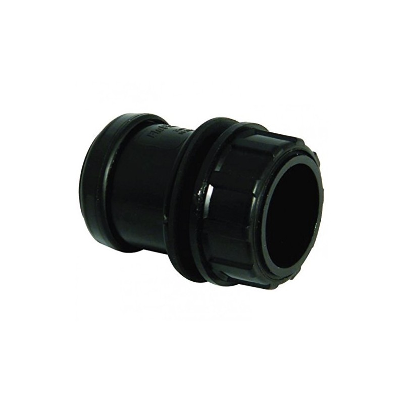FloPlast Push-Fit Waste Tank Connector 40mm Black | Home Standard