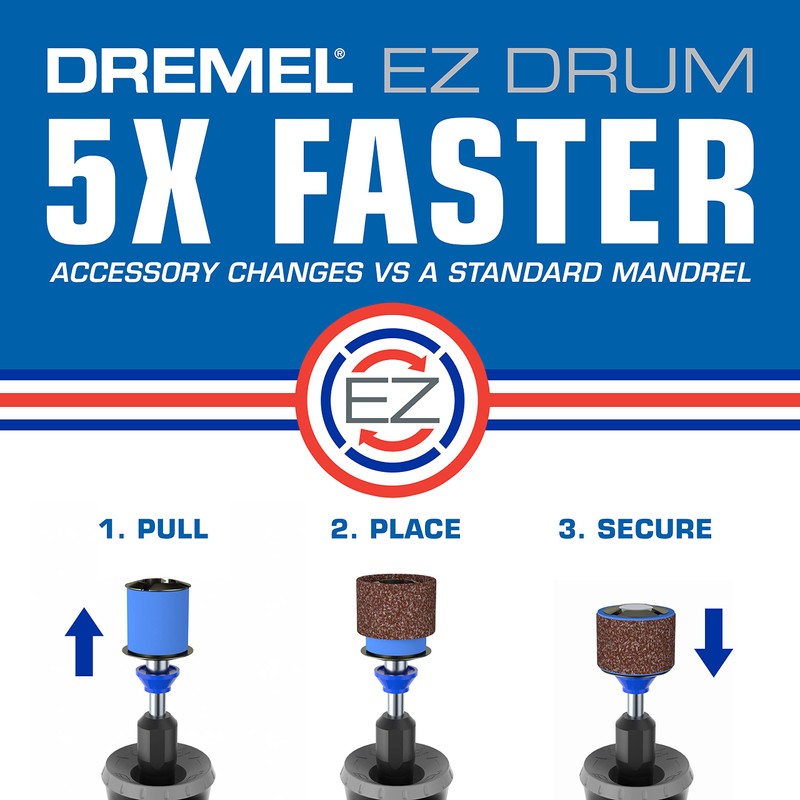 Dremel EZ407SA EZ Drum Sanding Band and Mandrel