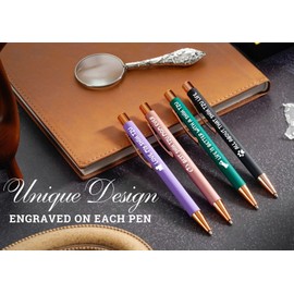 InnoBeta Shih Tzu Gifts, Dog Mom Gifts for Women, Ballpoint Pen Set of 4, Gifts for Dog Lovers for Mother's Day, Christmas, Birthday - Shih Tzu Mom