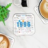 30th Birthday Coaster (2026) - Born in 1996 Facts -