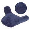 Alipis Luxury Bed Pillow Backrest Soft Velvet Pillow for Reading