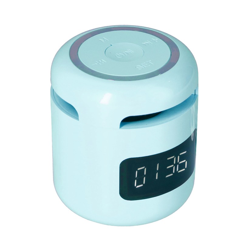 JM01 BT Clock Speaker Multifunctional Adjustable Portable BT Clock Speaker
