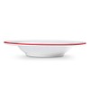 GMUNDNER KERAMIK Soup Plate, Deer Ruby, 9.4-Inch