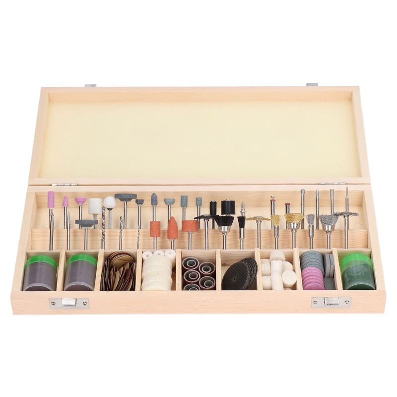 228Pcs Rotary Tool Accessory Kit Small Size High Efficiency Sanding