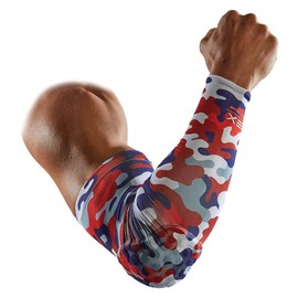 McDavid HEX Shooter - Manga de brazo reversible - Blanco/USA Camo S