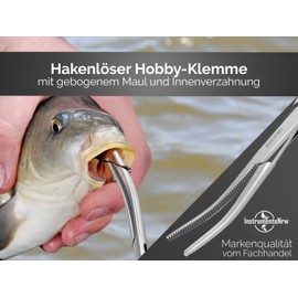 Arterie Clamp Curved Stainless Steel Rustproof, , 16 cm, ,