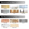 Diflart Peel and Stick Mirror Backsplash, Gold, 3x6 Inch, Beveled