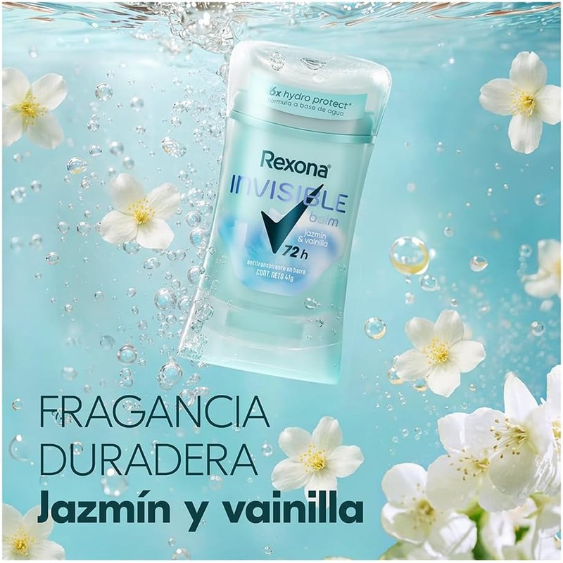 Rexona Invisible Balm Jazmín & Vainilla 41g