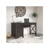 Bush Furniture Key West Computer Desk with Keyboard Tray and