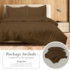 ROYALE LINENS Chocolate Duvet Cover King Size - King Duvet