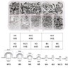 MYLCHBDJ Washer 304 Stainless Steel Flat Washer M2 to M10